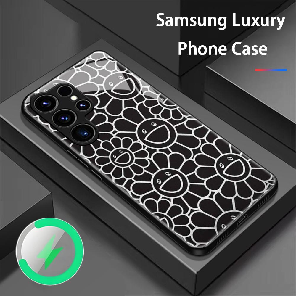 Phone Cases Drawing - Funda Magnética de Cristal para Teléfono