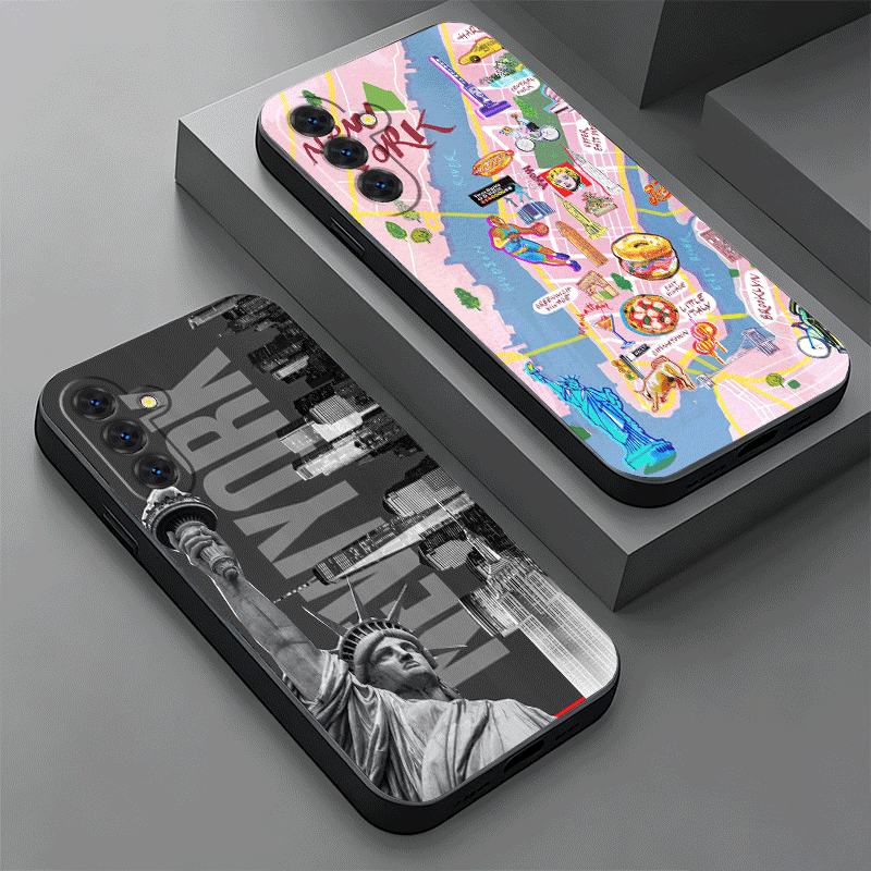 Phone Cases York - Funda suave para teléfono Samsung A17