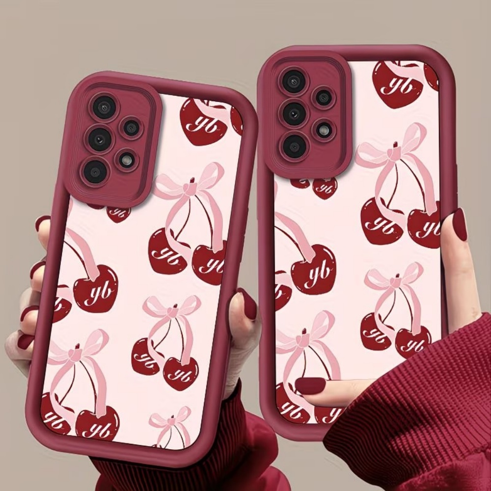 Phone Cases Cherry - Funda Protectora para Teléfono con Diseño