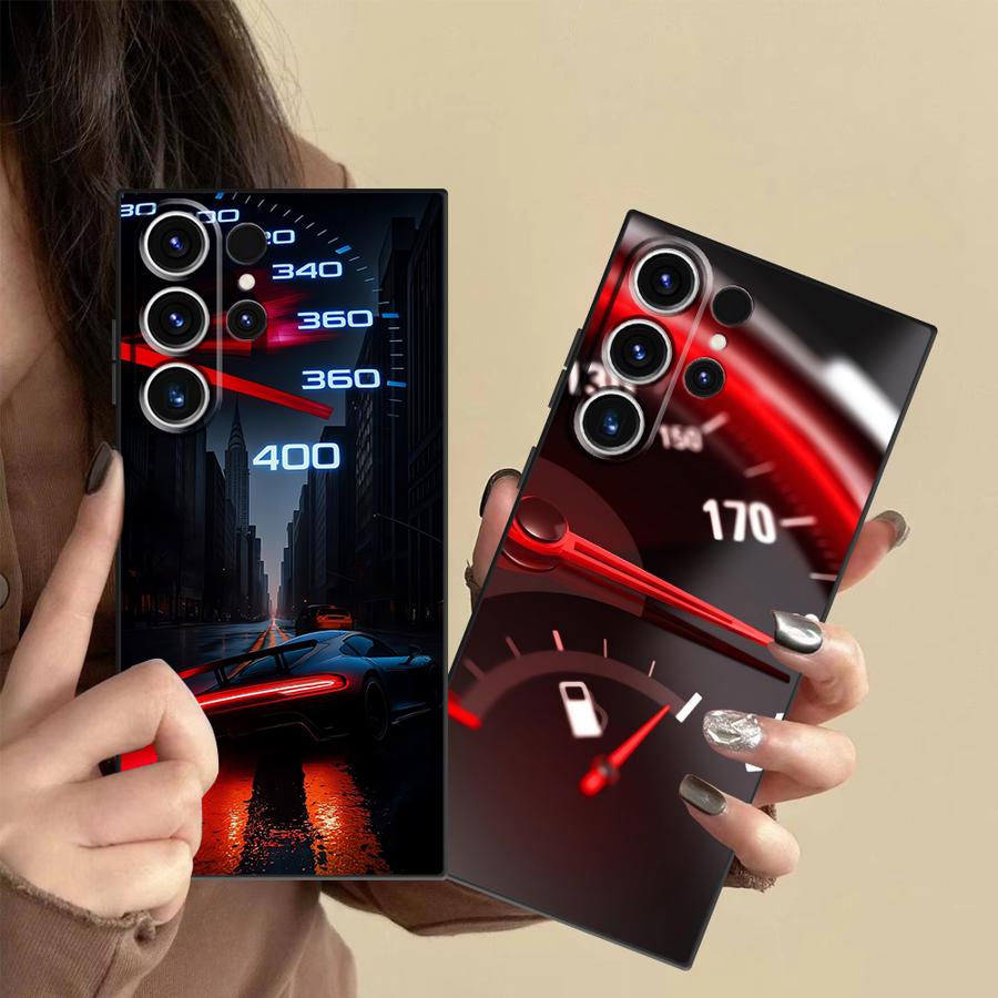 Phone Cases Red - Funda Roja con Diseño de Medidor