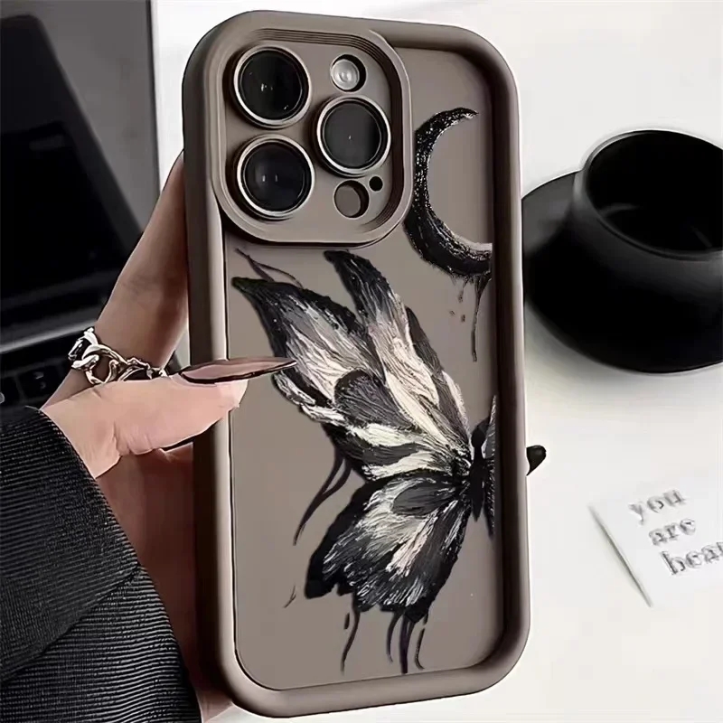 Phone Cases With Camera Cover - Funda de Silicona con Diseño de