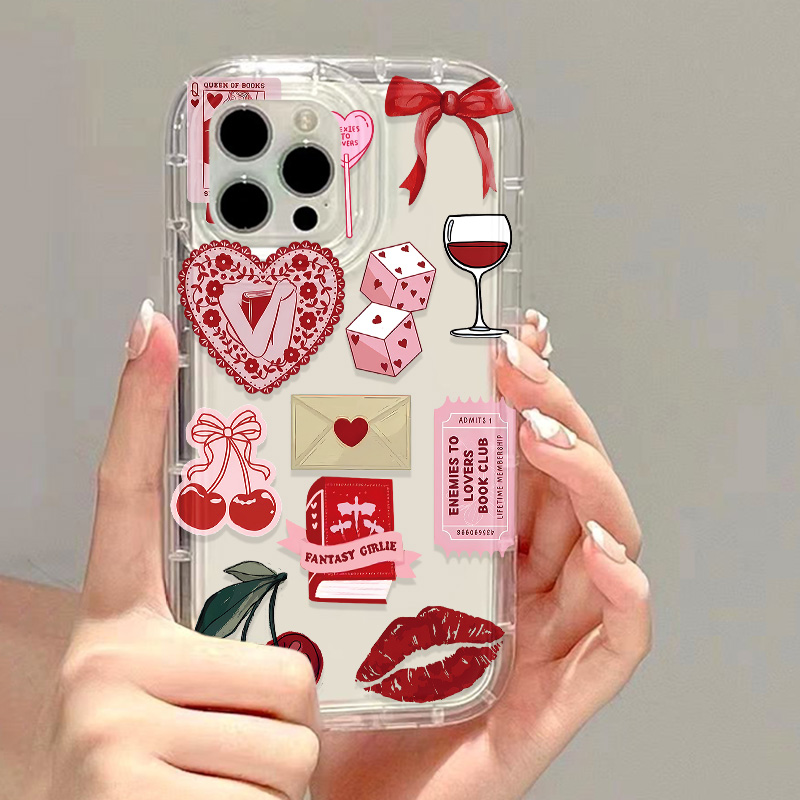 Phone Cases Cherry - Funda de teléfono coreana con bonito