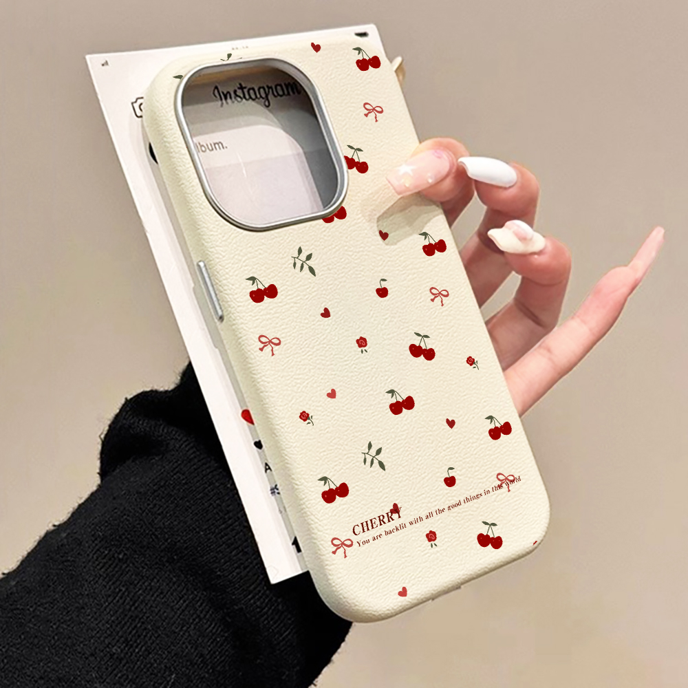 Phone Cases Cherry - Funda para Teléfono Samsung S25 S24