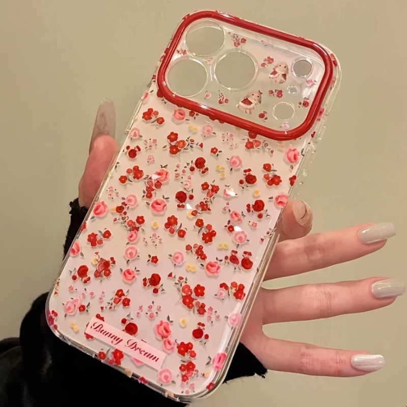 Phone Cases Red - Funda de Teléfono con Patrón de