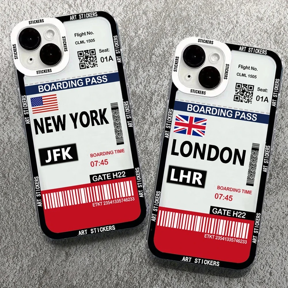 Phone Cases York - Funda de teléfono con etiqueta de