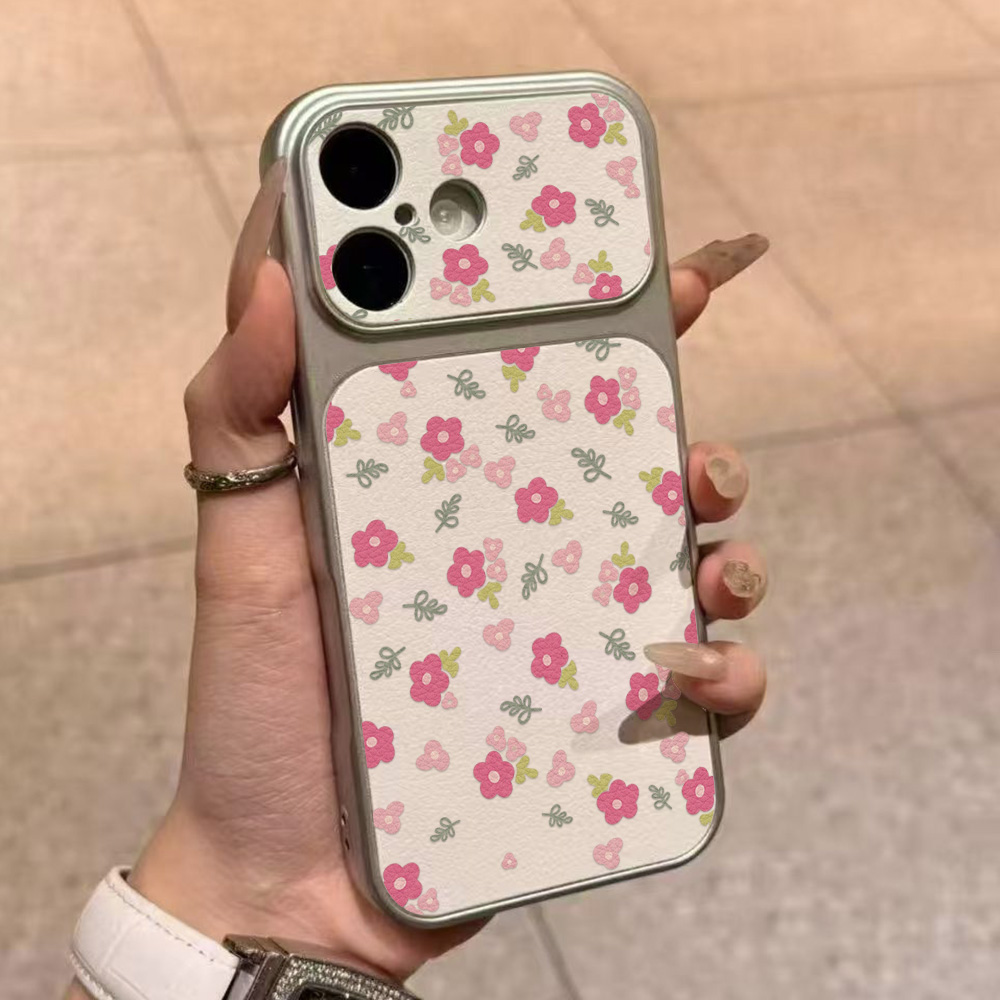 Funda de Lujo INS con Diseño F - Phone Cases With Camera Cover reseña y precio