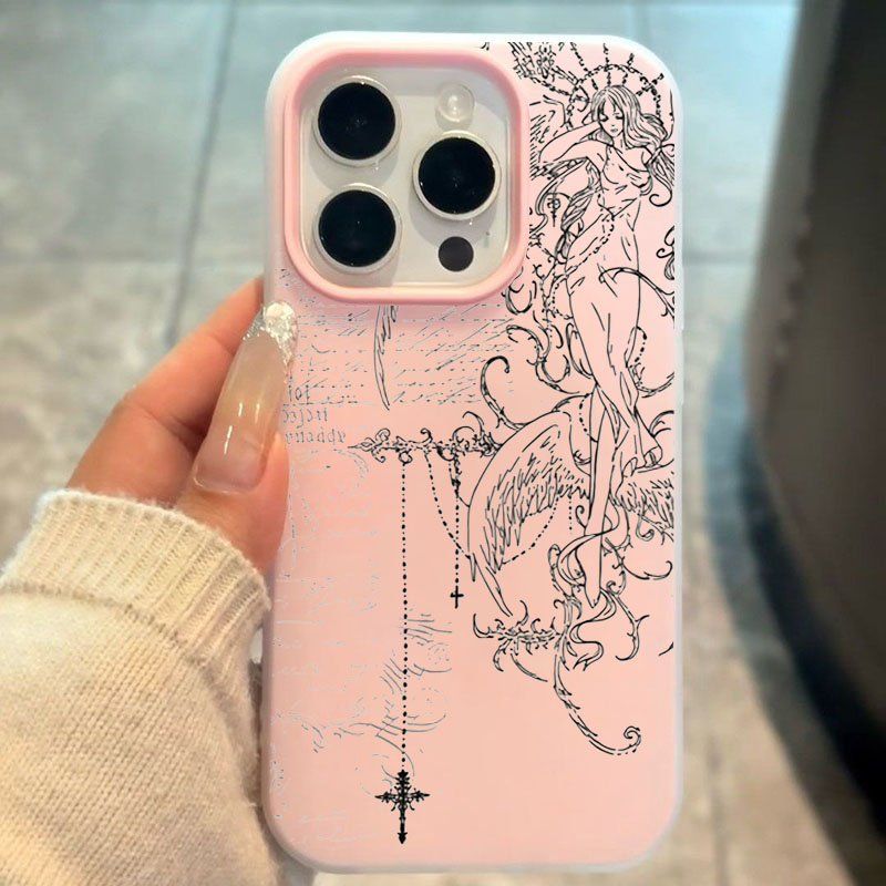 Funda de teléfono con diseño d - Phone Cases Drawing reseña y precio