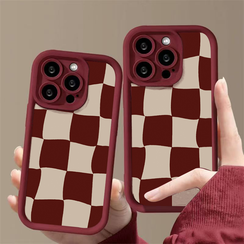 Funda de teléfono con patrón d - Phone Cases Red reseña y precio