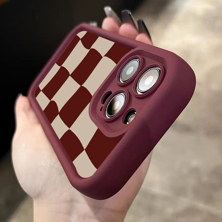Funda de teléfono con patrón d - Phone Cases Red reseña y precio