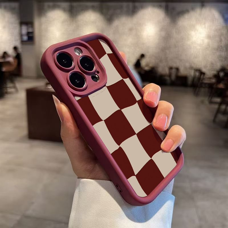 Funda de teléfono con patrón d - Phone Cases Red reseña y precio