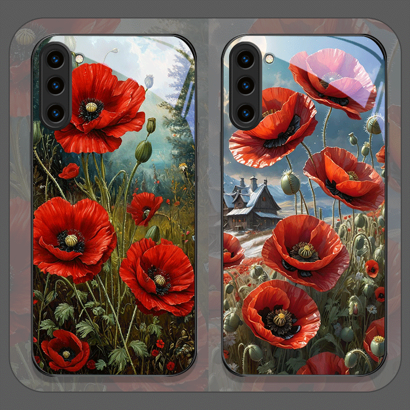 Funda de Teléfono de Vidrio Te - Phone Cases Red reseña y precio