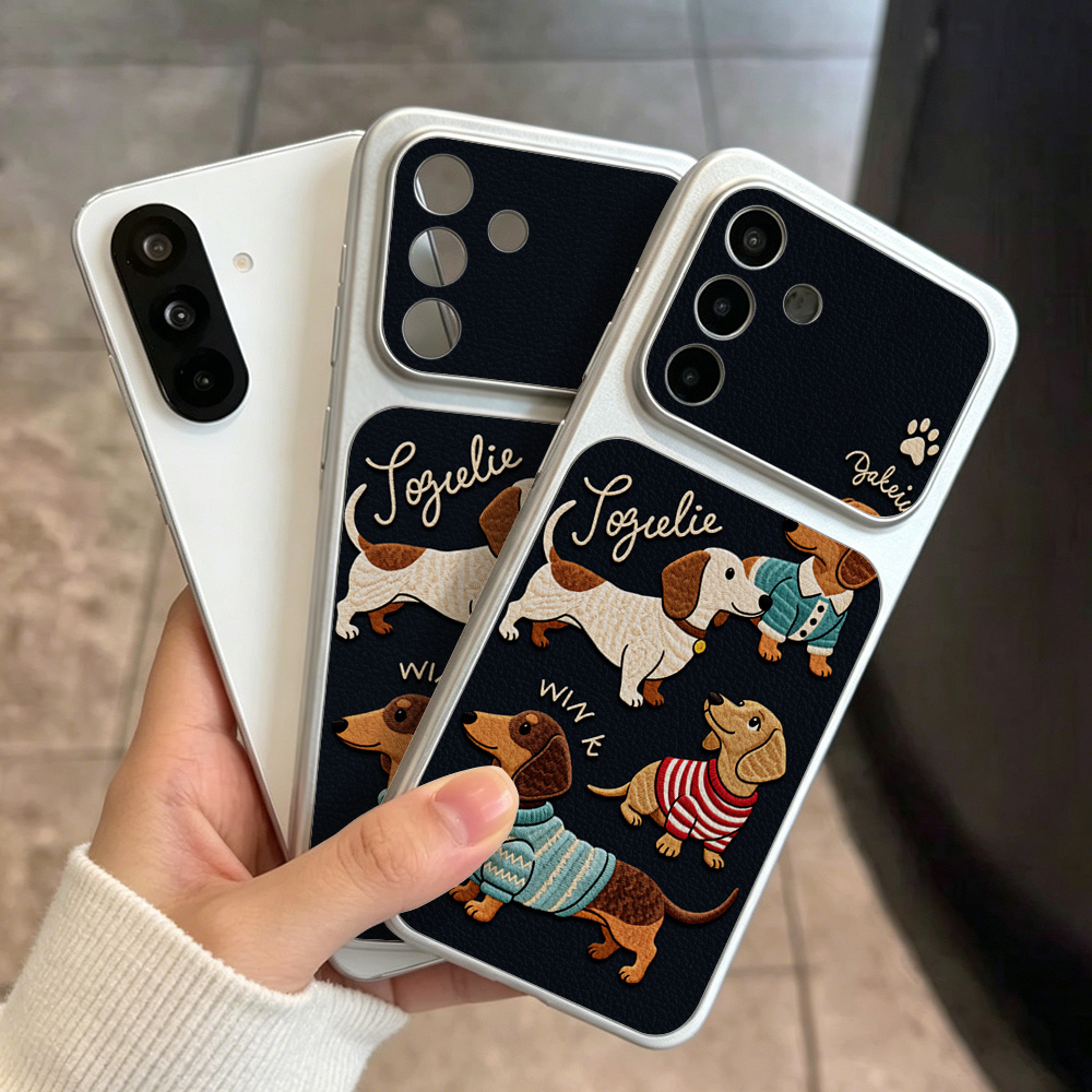 Funda de Cuero con Diseño de C - Phone Cases With Camera Cover reseña y precio