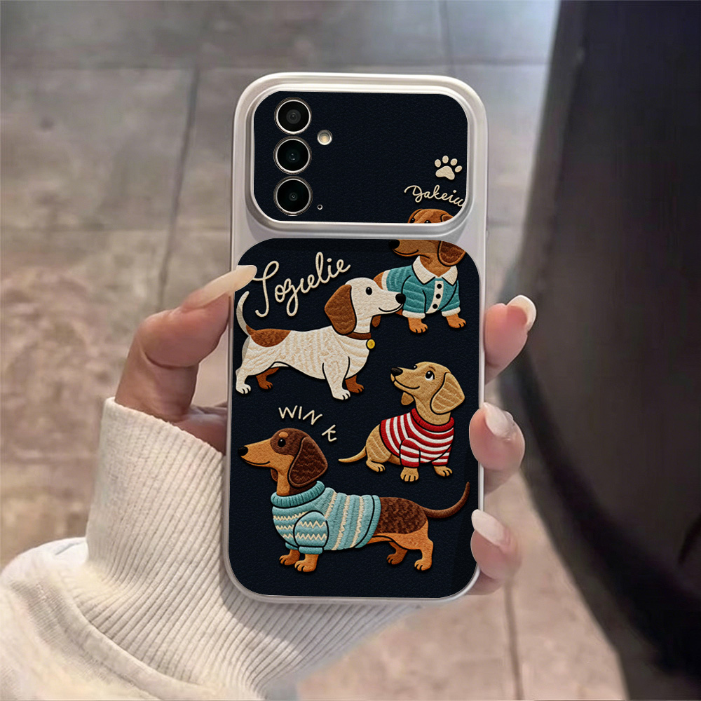 Funda de Cuero con Diseño de C - Phone Cases With Camera Cover reseña y precio