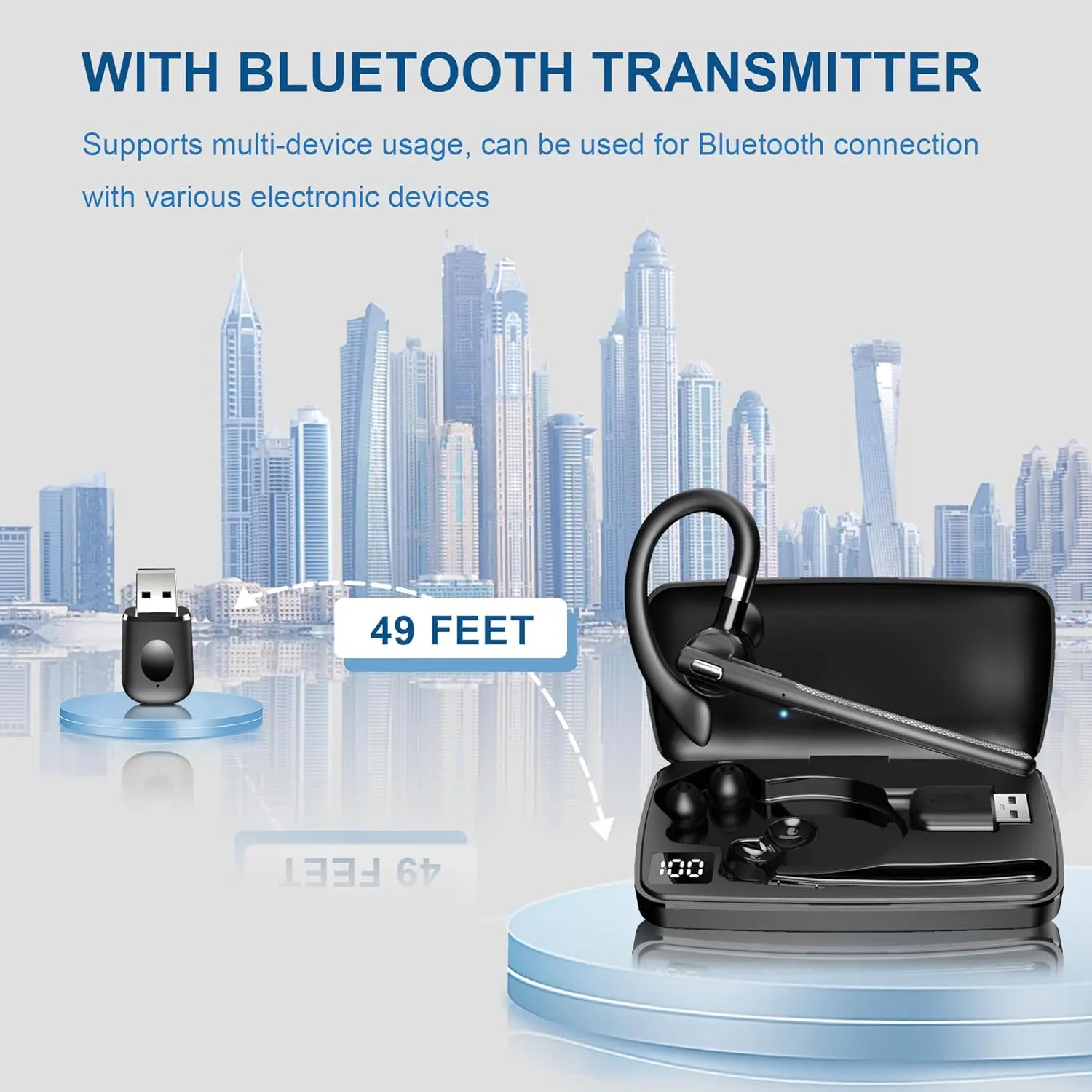 Auriculares Bluetooth inalámbr - Phone Cases Officeworks reseña y precio